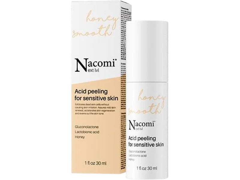 NACOMI Next Level Peeling kwasowy dla wrażliwej skóry, serum, 30 ml