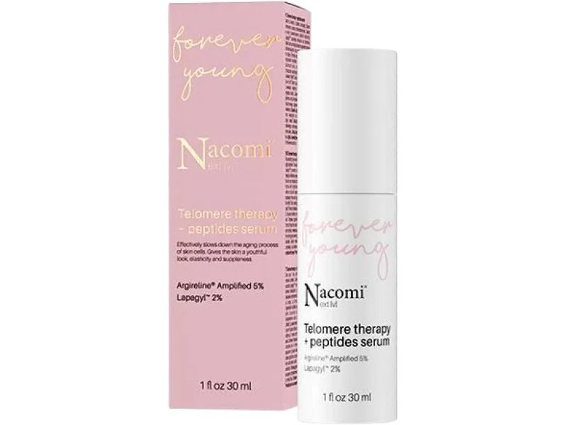 NACOMI Next Level Terapia Telomerowa serum z peptydami, 30 ml