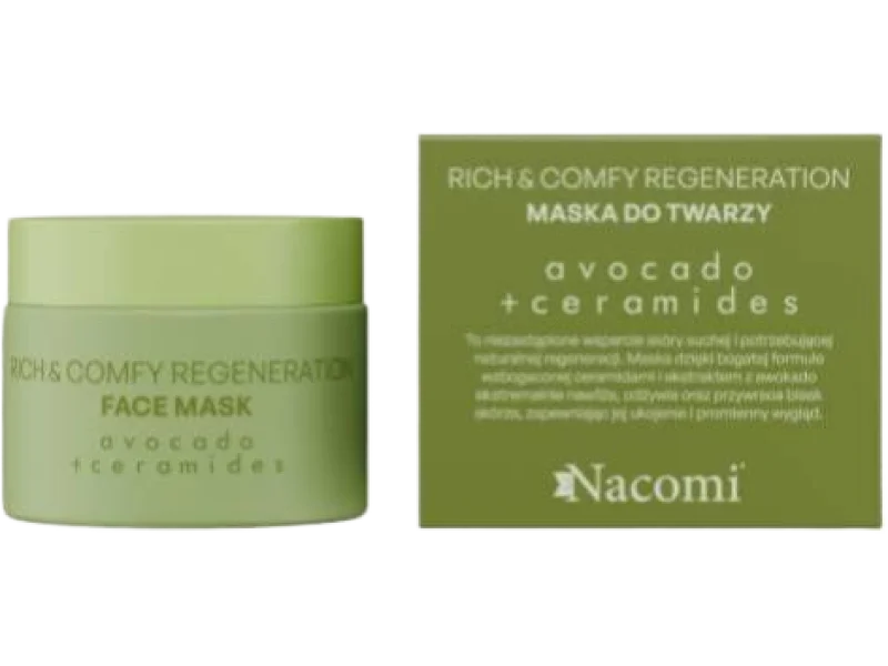 NACOMI Rich&Comfy Regeneration Avocado, żel, 40 ml