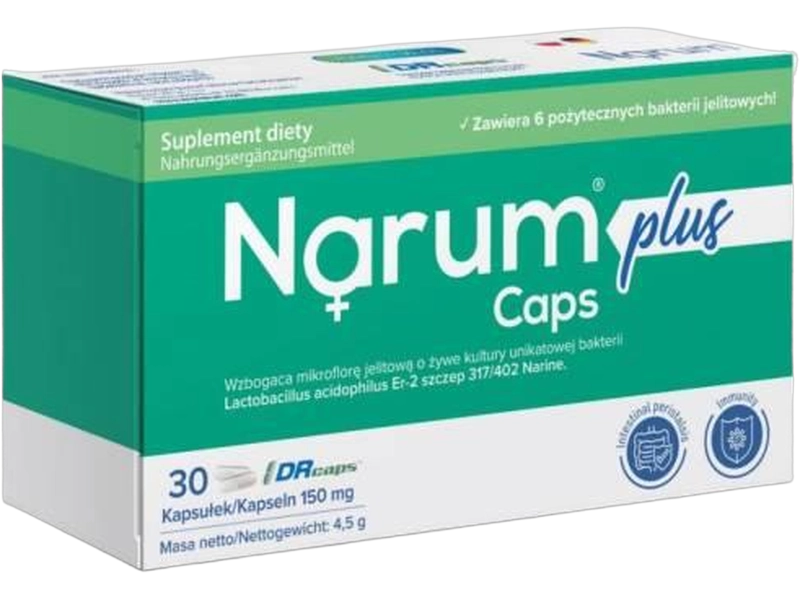 Narimax Plus, kapsułki, 30 kaps.