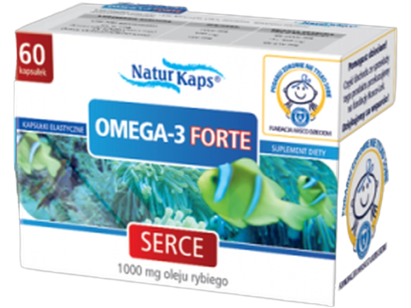 Omega 3 Forte, kapsułki, 60 kaps.