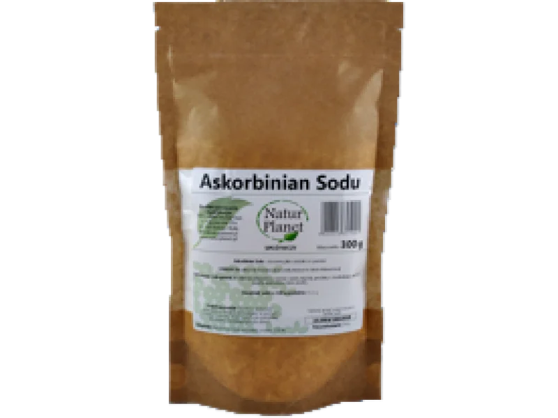 NaturPlanet Askorbinian Sodu, proszek, 884 mg, 300 g