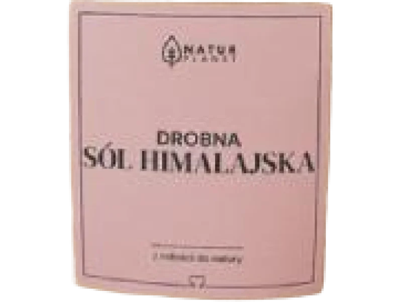 NaturPlanet Sól Himalajska Drobna, proszek, 1000 g