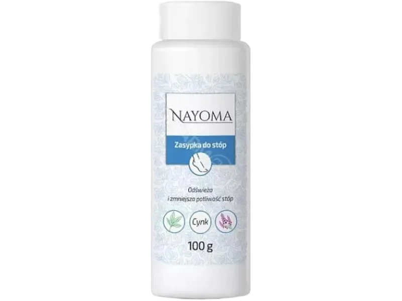 NAYOMA Zasypka do stóp, 100 g