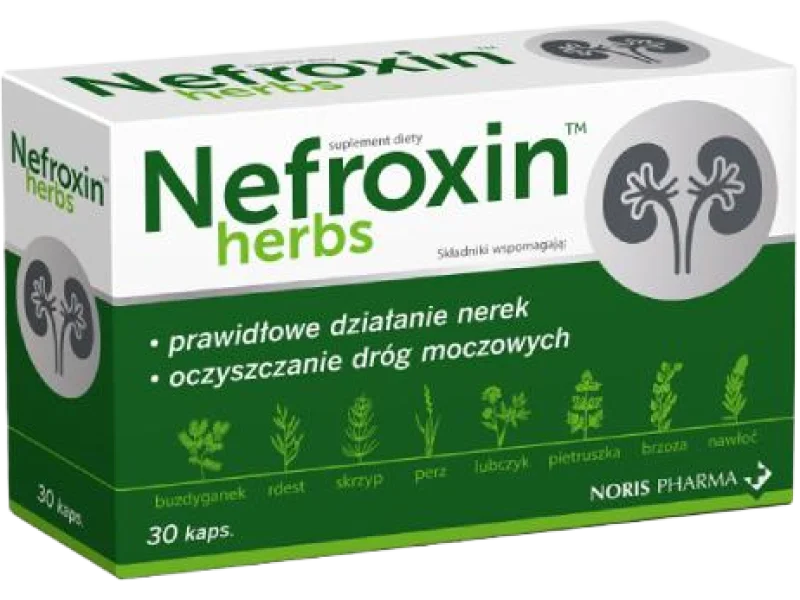 NEFROXIN Herbs, kapsułki, 30 kaps.