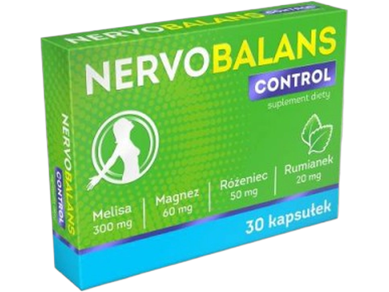 Nervobalans Control, kapsułki, 30 kaps.