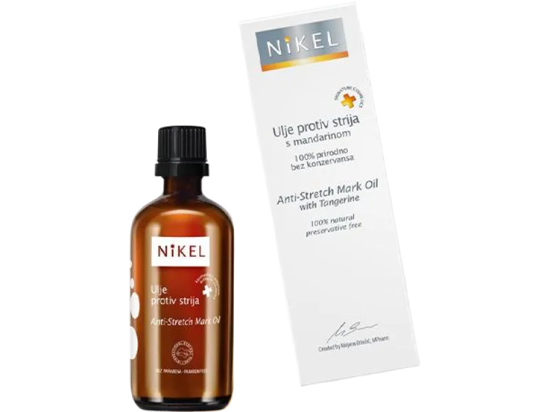 Nikel olejek z soku z mandarynki zapobiegający rozstępom i rozjaśniający istniejące rozstępy, 100 ml