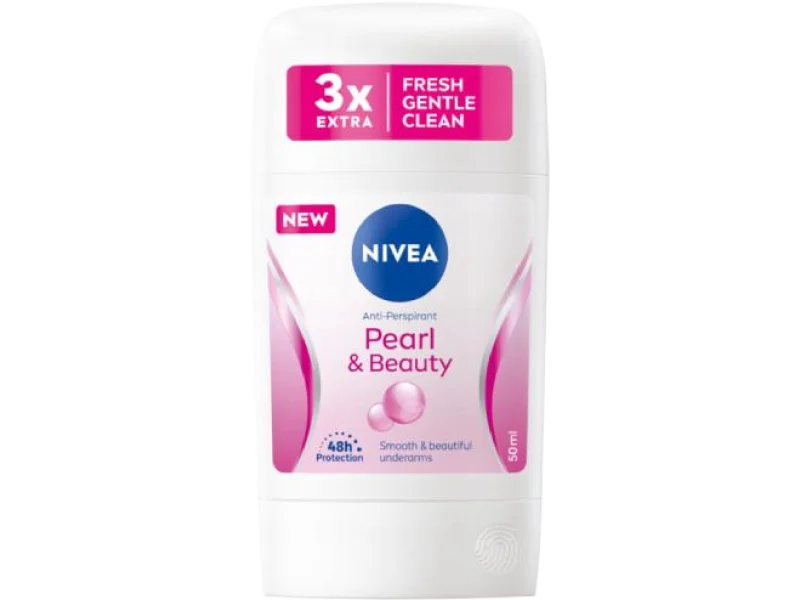 NIVEA Antyperspirant damski Pearl & Beauty, sztyft, 50 ml