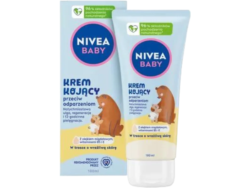 NIVEA BABY Krem kojący przeciw odparzeniom, 100 ml