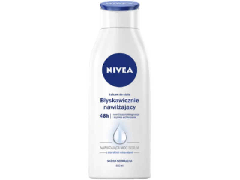NIVEA Błyskawicznie nawilżający balsam do ciała 5 w 1, 400 ml