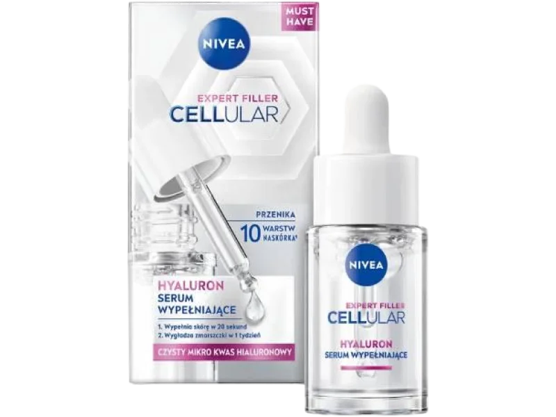 Nivea Cellular Expert Filler Hyaluron wypełniające, serum, 15 ml