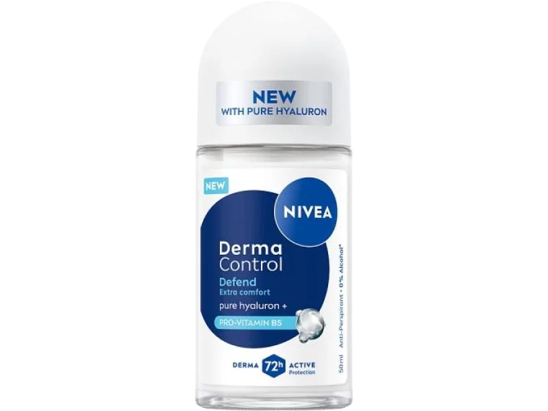 Nivea Derma Control Defend Antyperspirant, roll-on, 50 ml