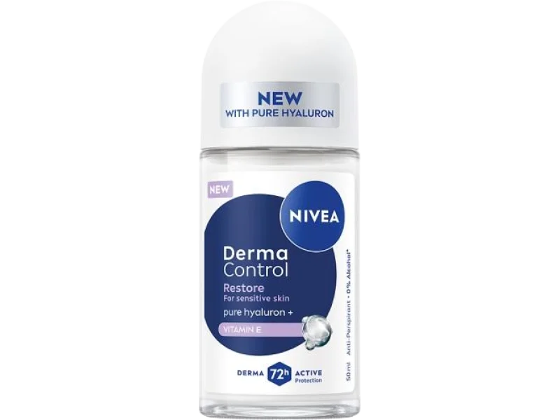 Nivea Derma Control Restore Antyperspirant, roll-on, 50 ml