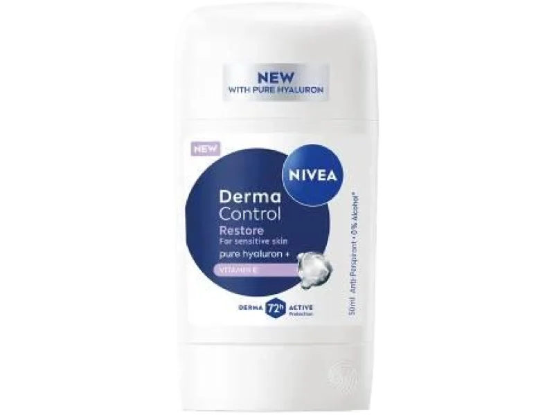 Nivea Derma Control Restore Antyperspirant, sztyft, 50 ml