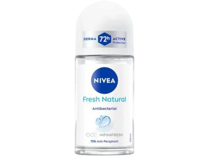 NIVEA Fresh Natural Antyperspirant, roll-on, 50 ml