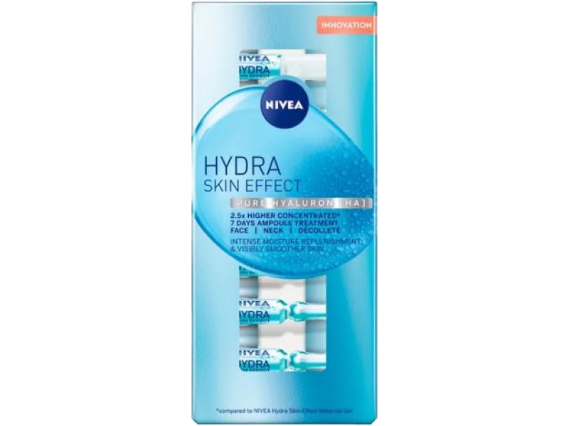 NIVEA HYDRA SKIN EFECT Kuracja nawadniająca, ampułki, 7 szt.