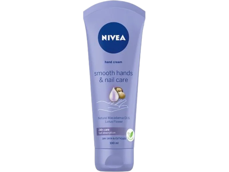 NIVEA Krem do rąk smooth hands & nail care, 100 ml