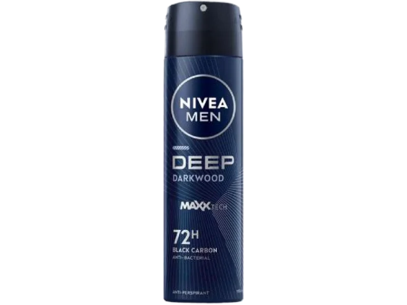 NIVEA MEN Antyperspirant Deep, spray, 150 ml