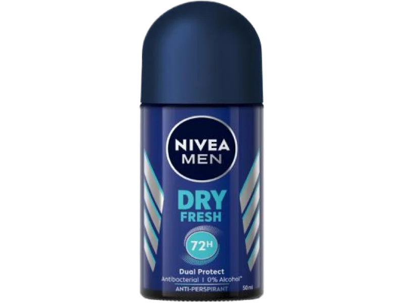 NIVEA Men Antyperspirant Roll-On Dry Fresh, 50 ml
