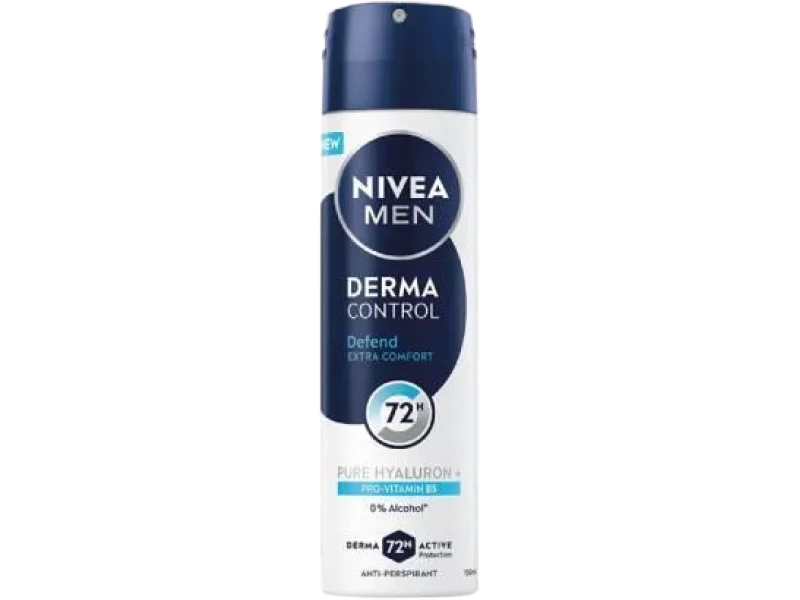 Nivea Men Derma Control Defend, spray, 150 ml