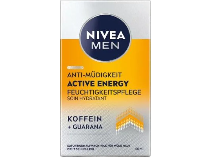 NIVEA MEN Energetyzujący krem do twarzy z kofeiną, 50 ml