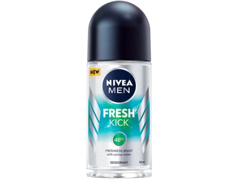 NIVEA MEN Fresh Kick Antyperspirant, roll-on, 50 ml