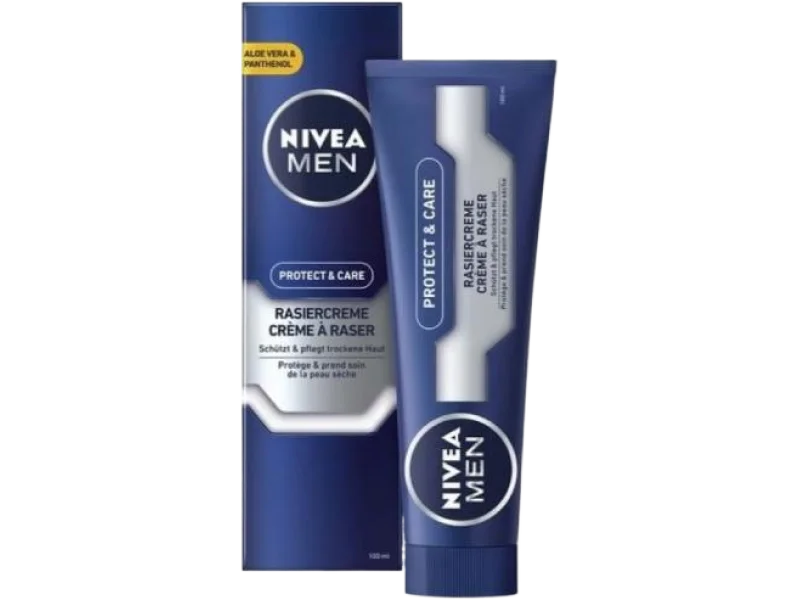 NIVEA MEN Protect & Care Krem do golenia, 100 ml