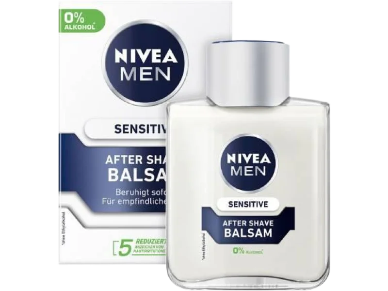 Nivea Men Sensitive Łagodzący balsam po goleniu, 100 ml