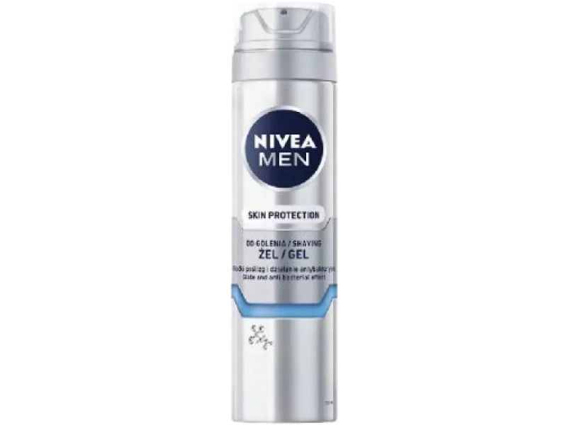 NIVEA MEN Żel do golenia Skin protection, żel, 200 ml