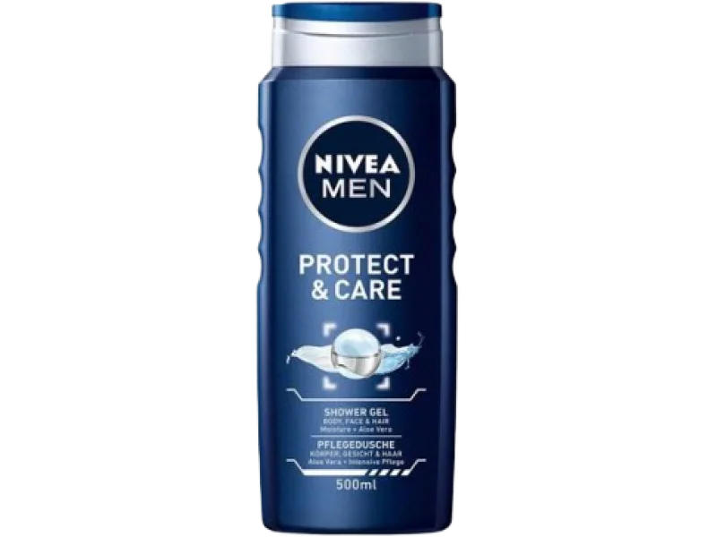 NIVEA MEN Żel pod prysznic PROTECT&CARE, żel, 500 ml