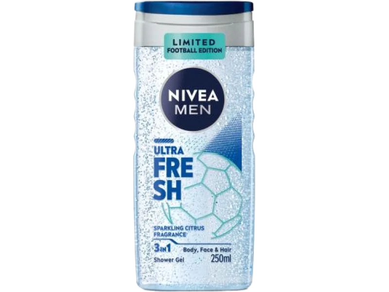 NIVEA MEN Żel pod prysznic Ultra Fresh, żel, 250 ml