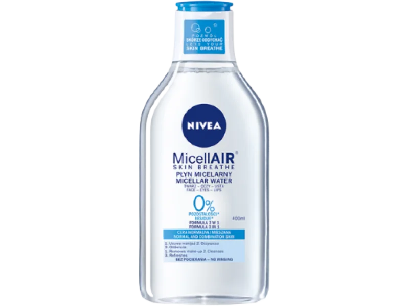 NIVEA MicellAIR Płyn micelarny cera normalna i mieszana, 400 ml