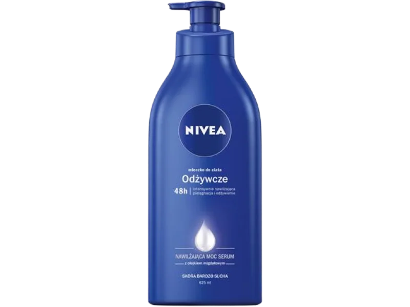 Nivea odżywcze, mleczko, 625 ml