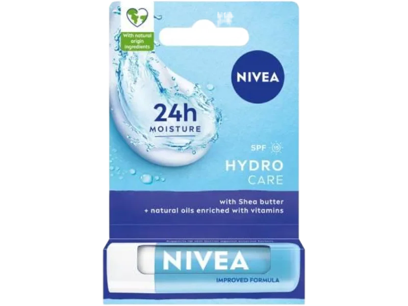 NIVEA Pomadka do ust Hydro Care, 5,5 ml