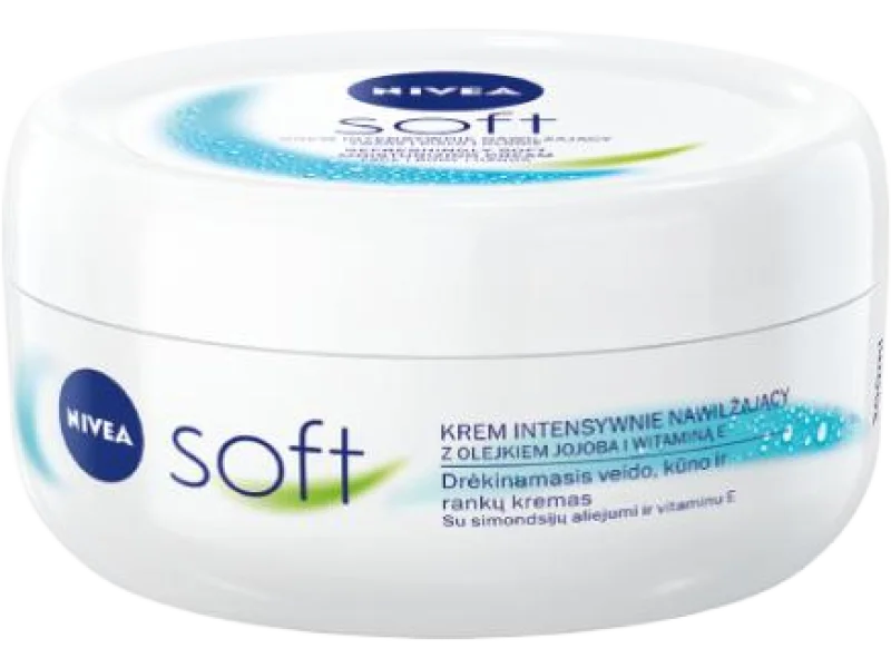 NIVEA Soft Krem intensywnie nawilżający, 100 ml