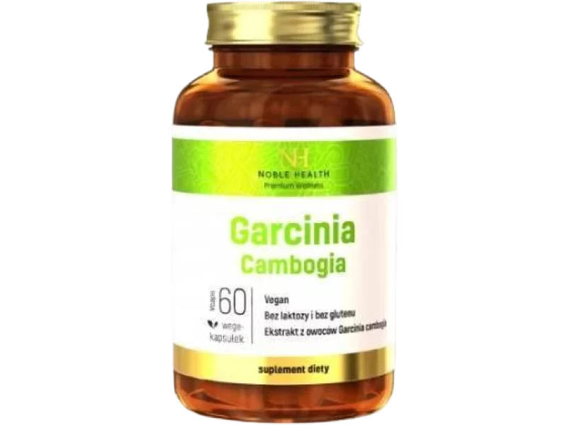 NOBLE HEALTH Garcinia Cambogia, kapsułki, 60 kaps.