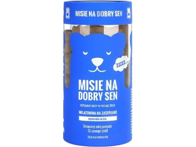 Noble Health Misie na dobry sen, żelki, 60 szt.