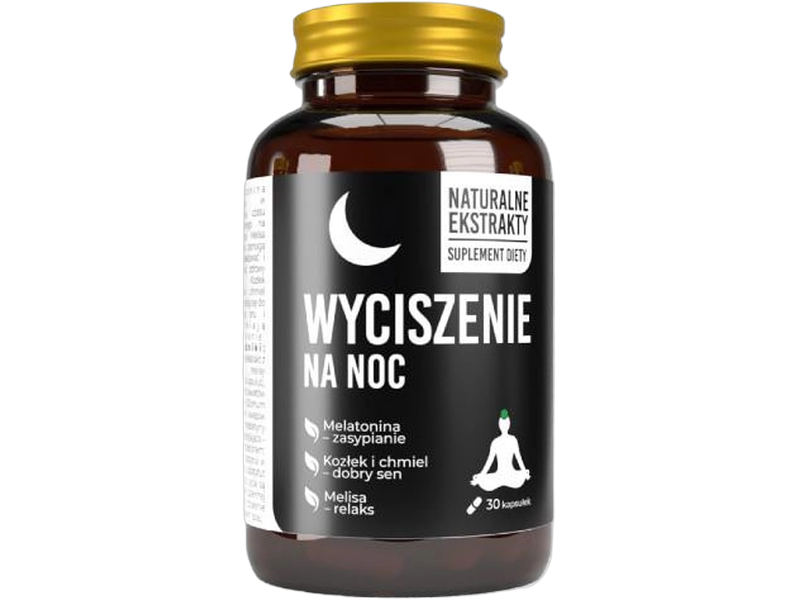 Noble Health Wyciszenie na noc, kapsułki, 30 kaps.