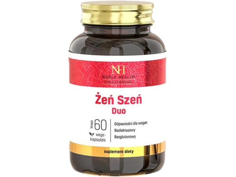 Noble Health Żeń szeń DUO, kapsułki, 60 kaps.