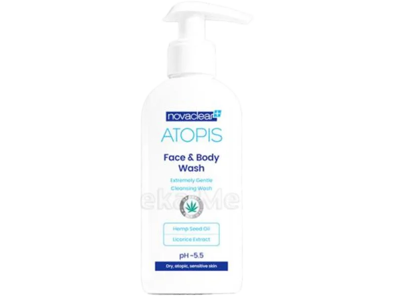 NOVACLEAR ATOPIS płyn do mycia twarzy i ciała, 500 ml