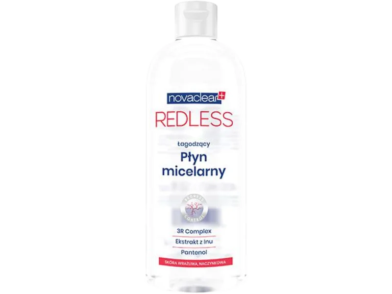 Novaclear Redless łagodzący micelarny, płyn, 400 ml