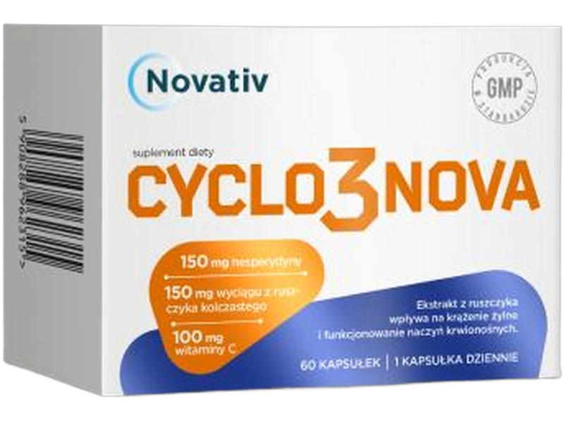 Novativ Cyclo3Nova, kapsułki, 60 kaps.