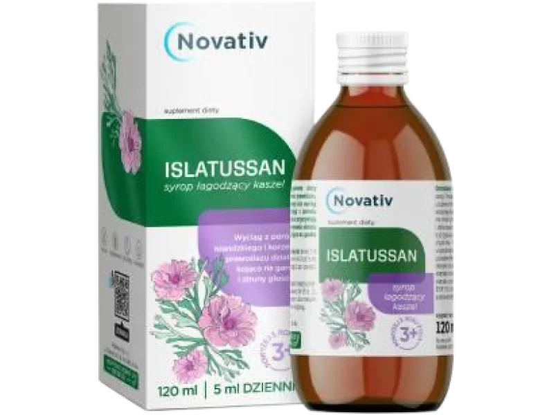 Novativ Islatussan, syrop, 120 ml
