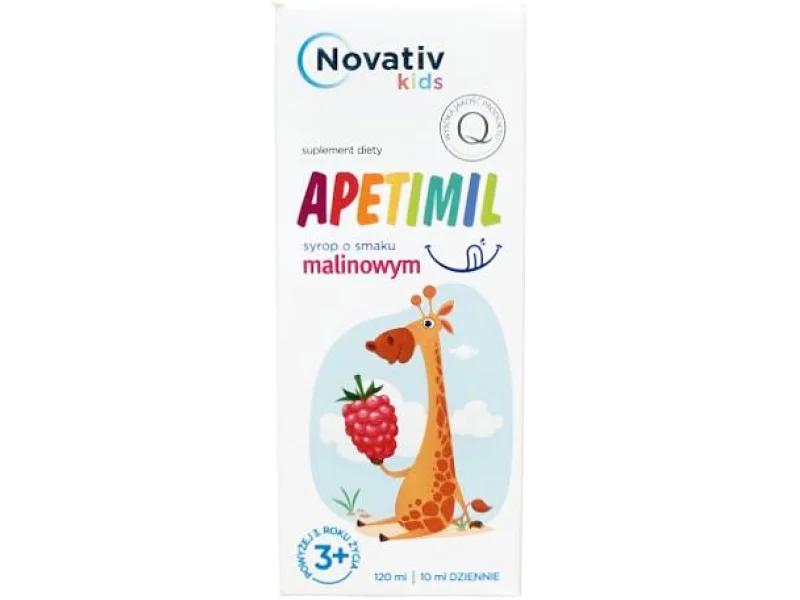 Novativ Kids Apetimil, syrop, 120 ml