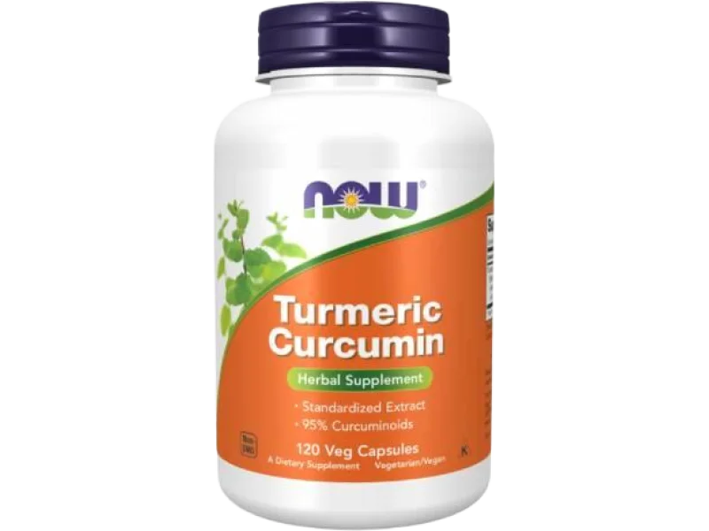 NOW CURCUMIN, kapsułki, 450 mg, 120 kaps.