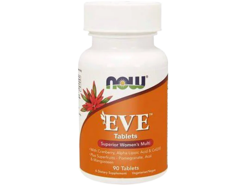NOW Foods EVE- Multiwitamina dla kobiet, tabletki, 90 tabl.
