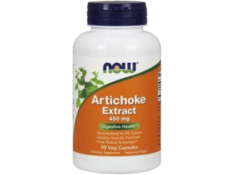 Now Foods Karczoch, kapsułki, 450 mg, 90 kaps.