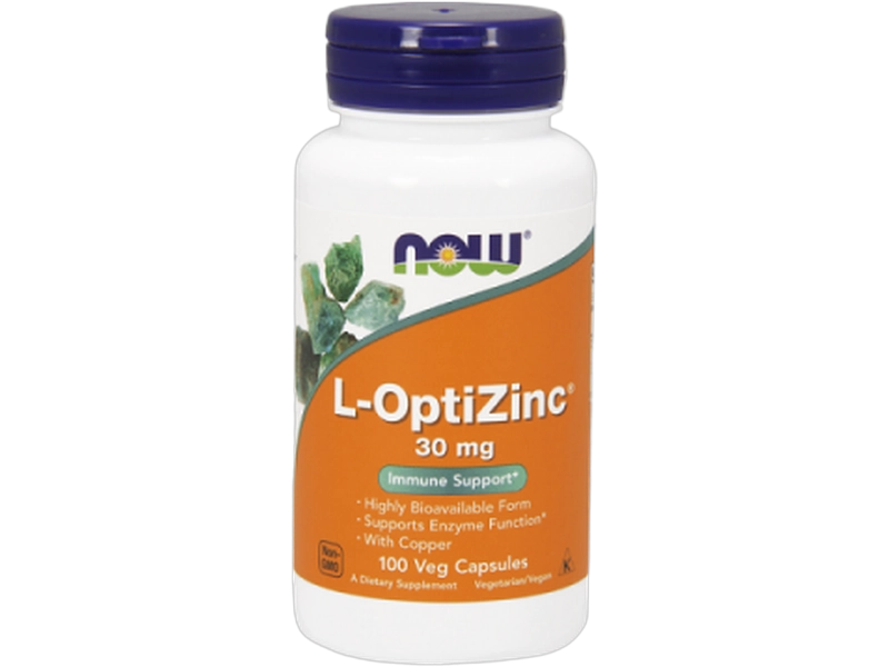 Now Foods L Optizinc, kapsułki, 100 kaps.