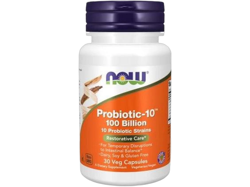 Now Foods Probiotic-10 100 Billion, kapsułki, 30 kaps.