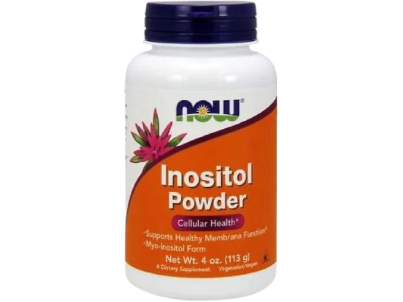 NOW Inositol, proszek, 730 mg, 113 g